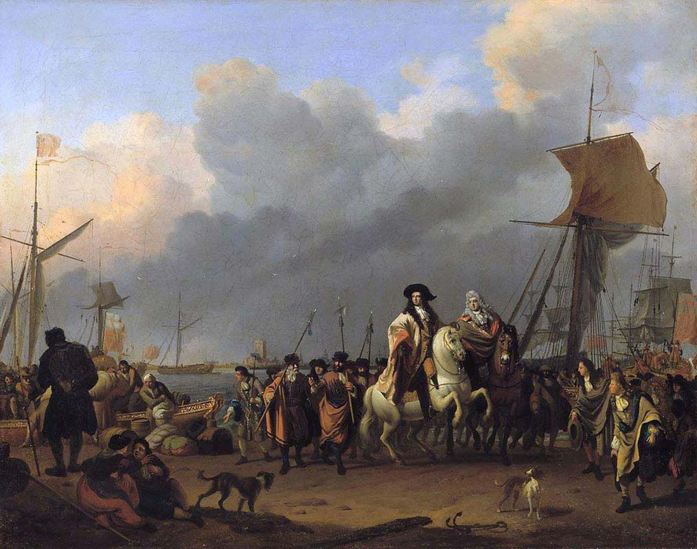 Arrival of King Stadholder